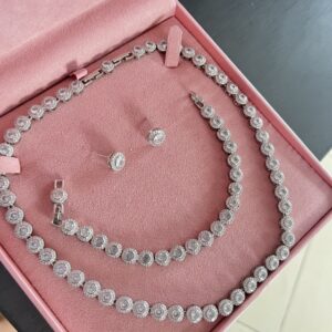 Conjunto Swarovisk 1 Linha