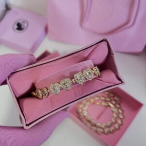 Pulseira Swa Linha Idêntica Fininha Dourada
