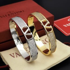 Pulseira Bracelete Valentino Zircônia