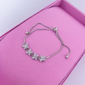 Pulseira Feminina Gravata Borboletas