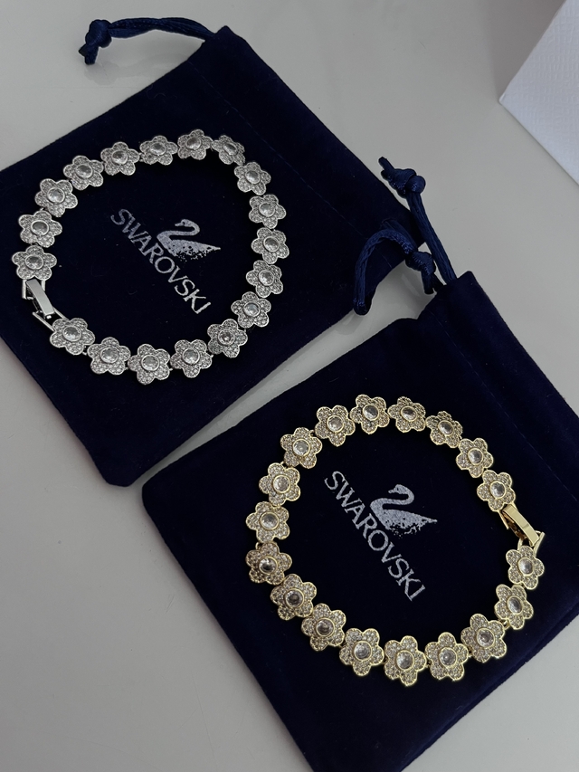 Pulseira Feminina Flor Sw