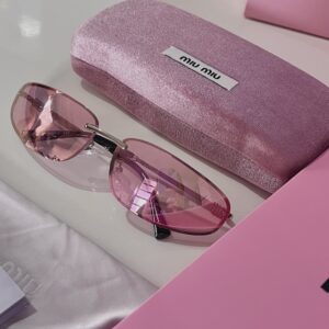 Óculos Miu Refletivo Rosa