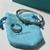 Kit Bracelete + Anel Regulável Tiff Prata