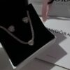 Conjunto Pandora Elegante Cristal Dourado