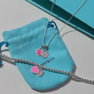 Colar + Pulseira Tiff Rosinha