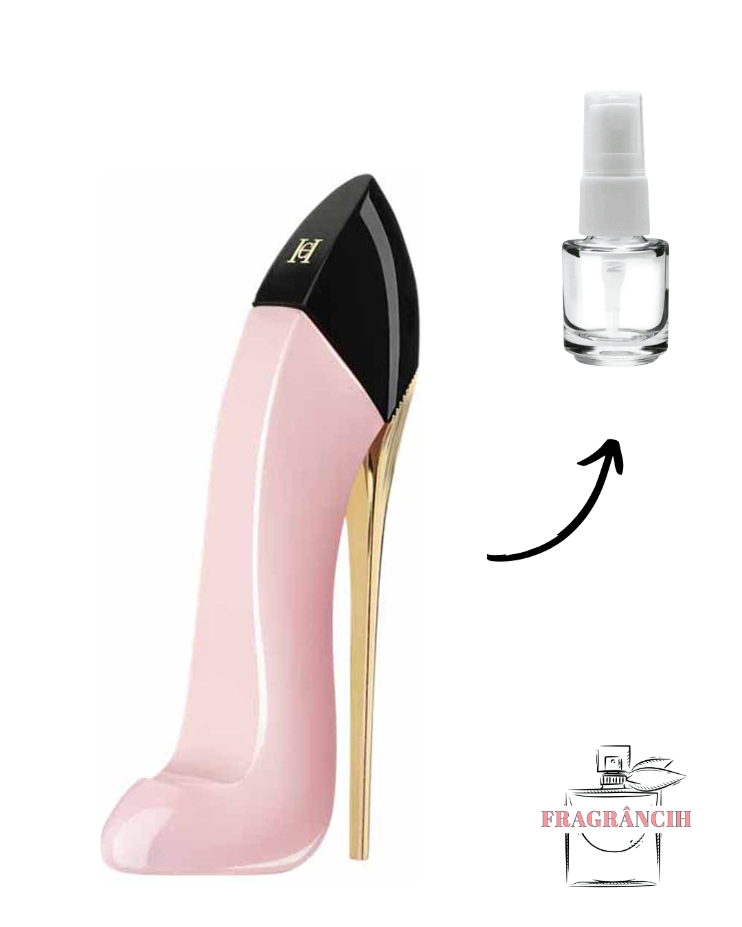 Decant Good Girl Blush Carolina Herrera - Perfume Feminino - Eau de Parfum